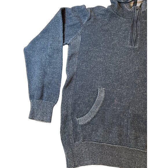 Stormtech Mens Hoodie‎ Size Large Quarter Zip Dark Gray Performance - Picture 3 of 10